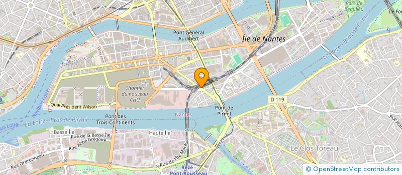 localisation de l'entreprise FEDERATION AGRICOLE DE L ATL à NANTES