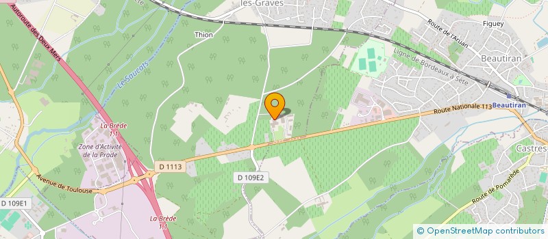 localisation de l'entreprise FEDERATION ALLIANCE JUSQU AU BOUT ACCOMPAGNER LA VIE à AYGUEMORTE-LES-GRAVES