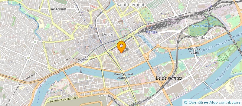 localisation de l'entreprise FEDERATION AMICALES LAIQUES à NANTES
