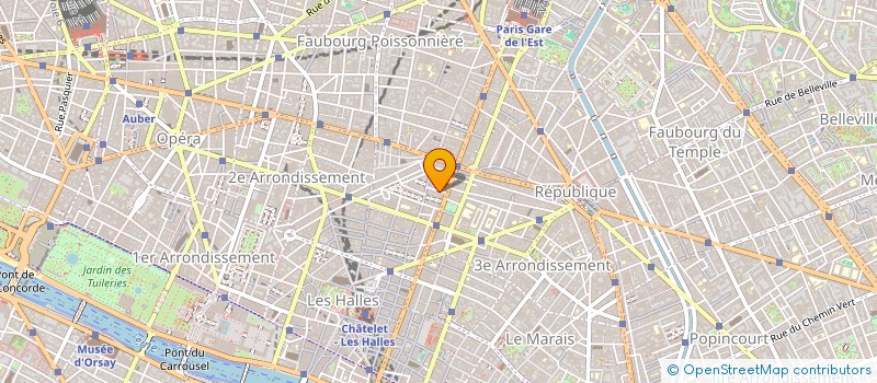 localisation de l'entreprise FEDERATION ANCREAI à CLICHY