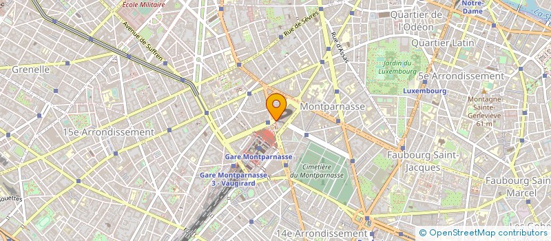 localisation de l'entreprise FEDERATION APAJH à PARIS