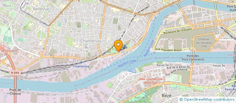 localisation de l'entreprise FEDERATION APICOLE BRETAGNE PAYS DE LOIRE à NANTES