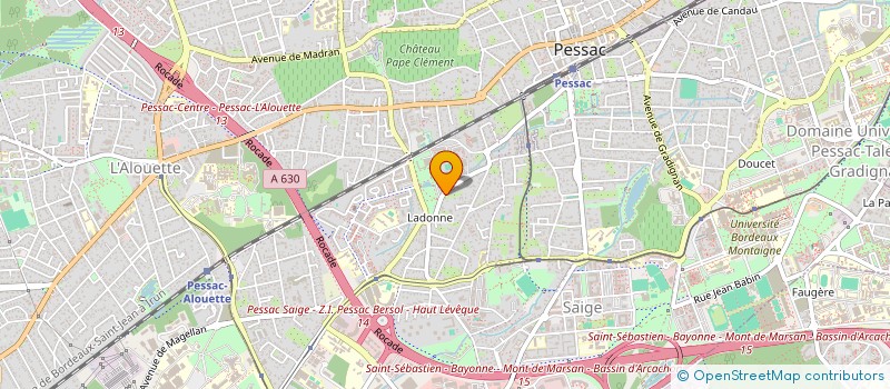 localisation de l'entreprise FEDERATION AQUITAIN UNION FANFARE FRANCE à PESSAC