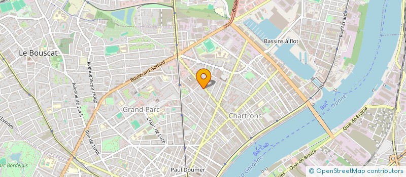 localisation de l'entreprise FEDERATION AQUITAINE DES RESEAUX à BORDEAUX