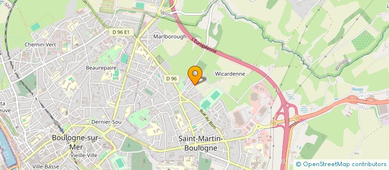 localisation de l'entreprise FEDERATION ARCHEOLOGIQUE SEPTENTRION à SAINT-MARTIN-BOULOGNE