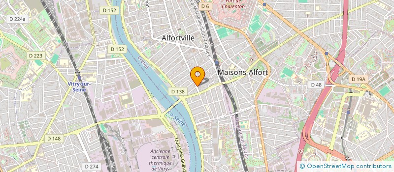 localisation de l'entreprise FEDERATION ARMENIENNE à ALFORTVILLE