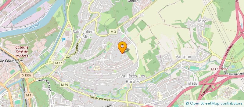 localisation de l'entreprise FEDERATION ASS SAUVEGARDE FORTIFICATION  METZ