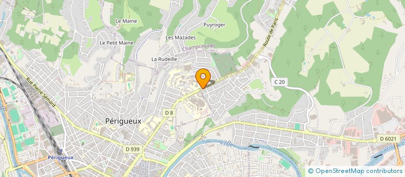 localisation de l'entreprise FEDERATION ASS SOINS SCE A DOMICILE 24  PERIGUEUX