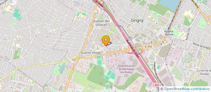 localisation de l'entreprise FEDERATION ASSOCIATIVE DE L'INSERTION PROFESSIONNELLE à GRIGNY