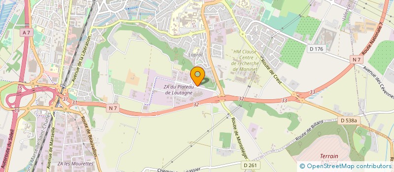 localisation de l'entreprise FEDERATION BATIMENT TRAVAUX PUBLICS DROME ARDECHE  VALENCE