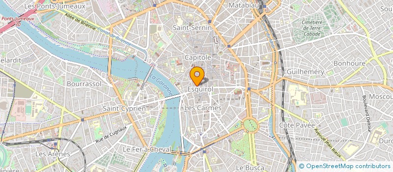 localisation de l'entreprise FEDERATION CALANDRETAS HAUTE GARONNE à TOULOUSE