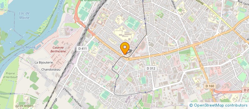 localisation de l'entreprise FEDERATION CGT DES PTT à ANGERS