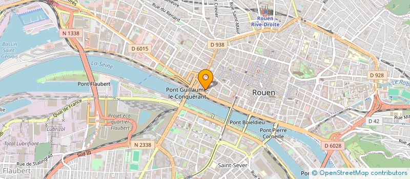 localisation de l'entreprise FEDERATION CGT DES SYNDICATS DU PERSONNEL DE LA BANQUE ET DE L'ASSURANCE à ROUEN