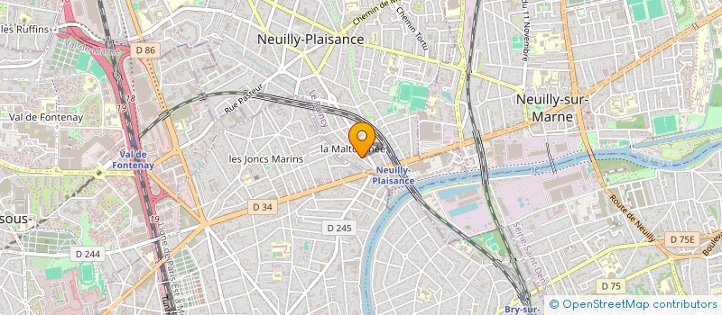 localisation de l'entreprise FEDERATION CHAUFFAGE ET PLOMBERIE à NEUILLY-PLAISANCE