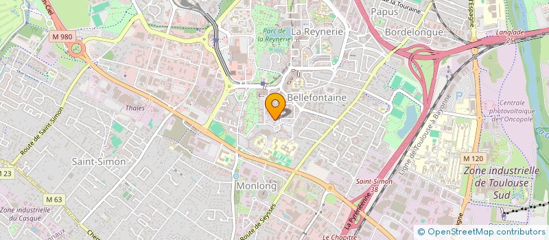 localisation de l'entreprise FEDERATION CHAUFFEUR TOULOUSAIN à TOULOUSE