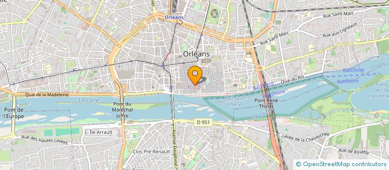 localisation de l'entreprise FEDERATION COLOMBOPHILE 5EME REGION à ORLEANS
