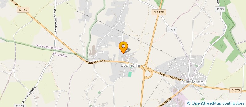 localisation de l'entreprise FEDERATION COLOMBOPHILE NORMANDE (3EME REGION)  BOULLEVILLE