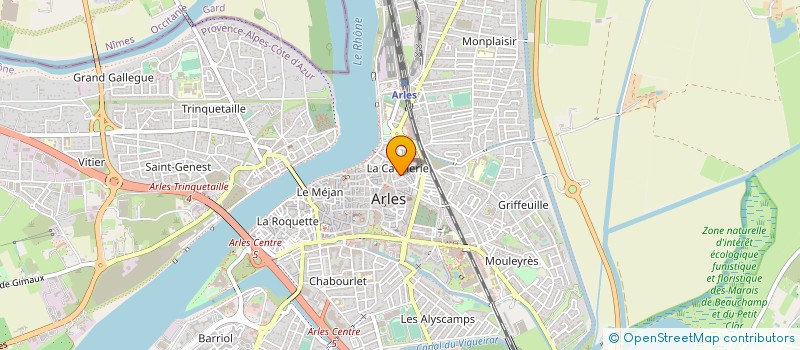 localisation de l'entreprise FEDERATION CONSEILS DE PARENTS D ELEVES à ARLES