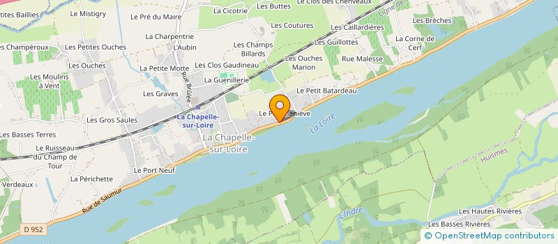 localisation de l'entreprise FEDERATION D'AIDE A LA CREATION D'ENTREPRISE IMMOBILIERE  LA CHAPELLE-SUR-LOIRE