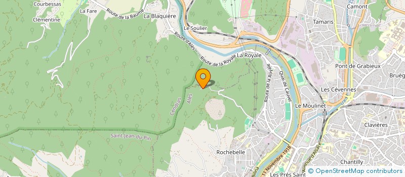 localisation de l'entreprise FEDERATION D'ARTISTES TATOUEURS  ALES