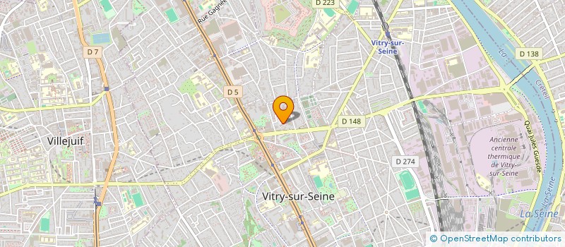 localisation de l'entreprise FEDERATION D'ASSOCIATIONS CHILIENNES EN FRANCE à VITRY-SUR-SEINE