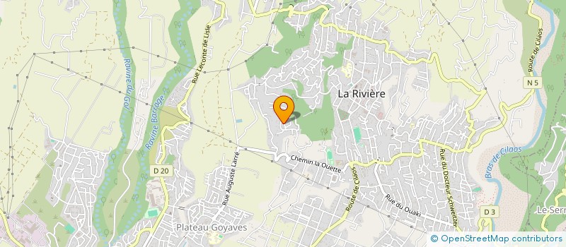 localisation de l'entreprise FEDERATION D'ASSOCIATIONS POUR L'INSERTION ET LE DEVELOPPEMENT DE L'EMPLOI A SAINT LOUIS ET A LA RIVIERE à SAINT-LOUIS