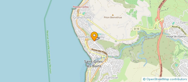 localisation de l'entreprise FEDERATION DE L'EXERCICE COORDONNE DE L'OCEAN INDIEN AVEC LES EQUIPES à SAINT-PAUL