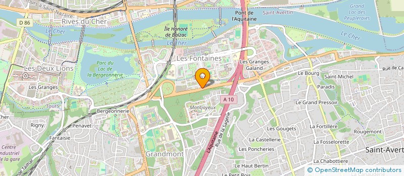 localisation de l'entreprise FEDERATION DE LA BOUCHERIE CHARCUTERIE D'INDRE ET LOIRE  BLERE