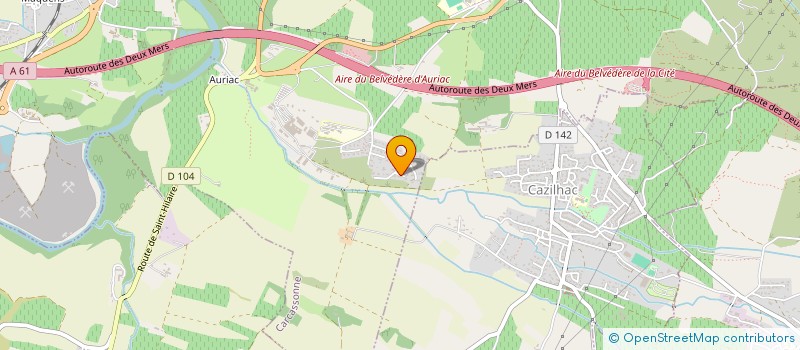 localisation de l'entreprise FEDERATION DE NEUROLOGIE DU LANGUEDOC ROUSSILLON à CARCASSONNE