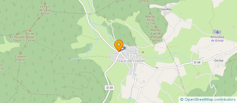 localisation de l'entreprise FEDERATION DE PECHE  SOUEICH