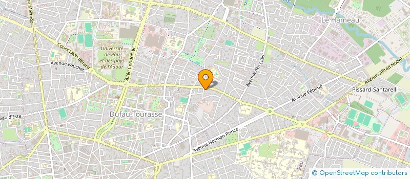 localisation de l'entreprise FEDERATION DEFENSE ENNEMIS CULTURES à PAU