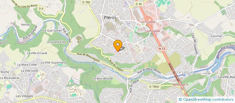 localisation de l'entreprise FEDERATION DEP ASS AIDE DOMICILE à PLERIN