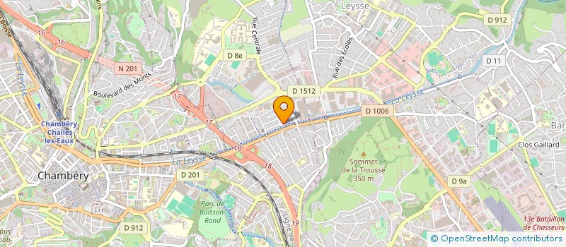 localisation de l'entreprise FEDERATION DEP DES CHASSEURS DE SAVOIE  BASSENS