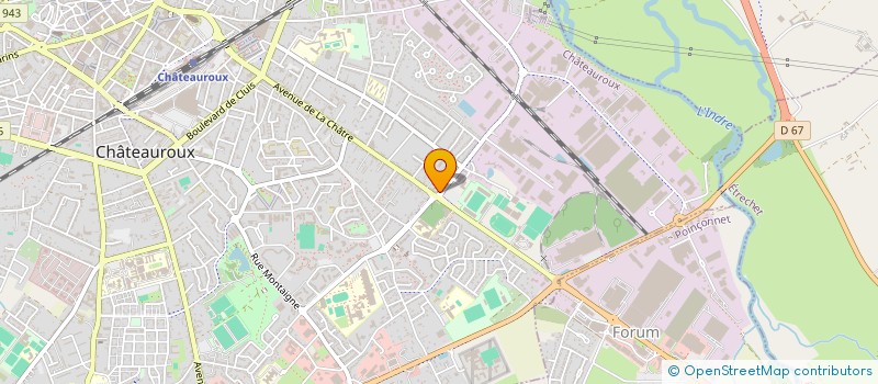 localisation de l'entreprise FEDERATION DEP SYNDIC EXPLOIT AGRICOLES à CHATEAUROUX