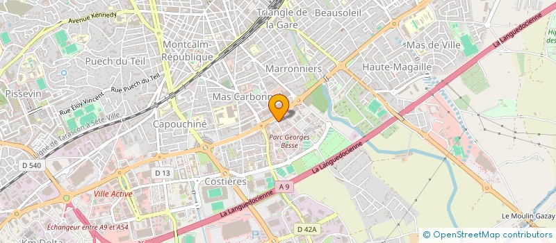localisation de l'entreprise FEDERATION DEPART ASSOCIATIONS LOCALES à NIMES