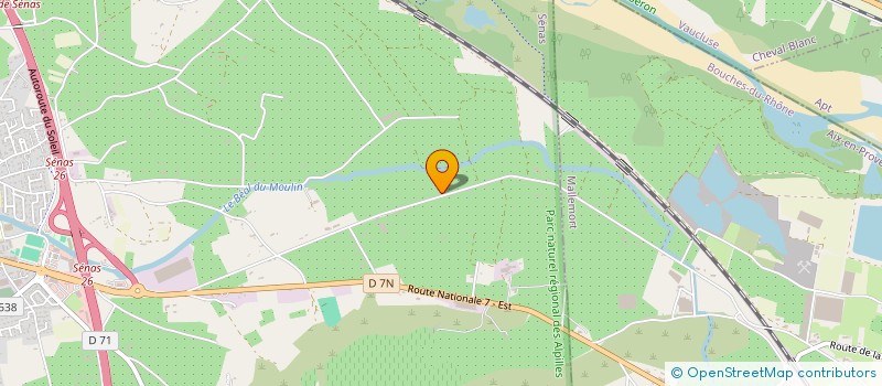 localisation de l'entreprise FEDERATION DEPART DES CETA BDR  SENAS