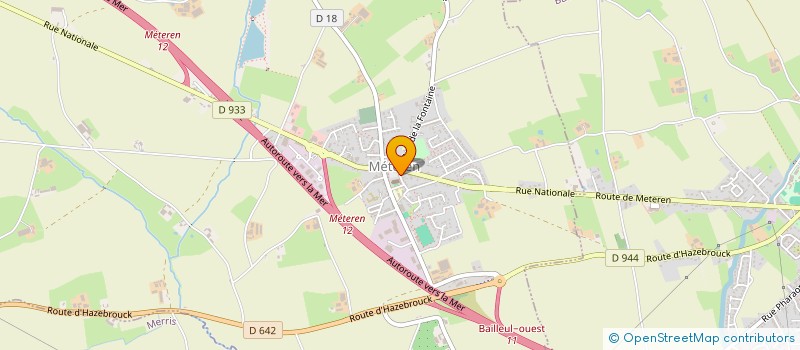 localisation de l'entreprise FEDERATION DEPART MOUVEMENT CHRETIEN  METEREN