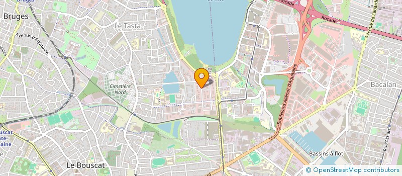 localisation de l'entreprise FEDERATION DEPARTEMENTALE BATIMENT GDE  BRUGES