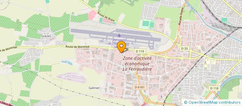 localisation de l'entreprise FEDERATION DEPARTEMENTALE DE LA FAMILLE RURALE à CARCASSONNE