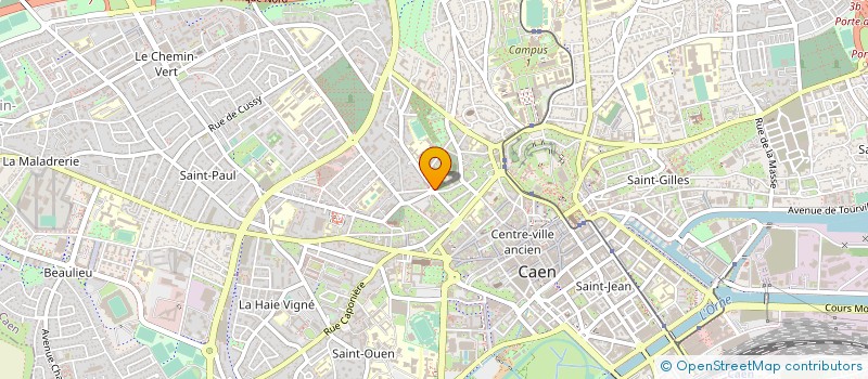 localisation de l'entreprise FEDERATION DEPARTEMENTALE DE RANDONNEE à CAEN