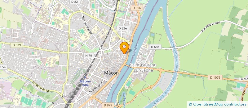 localisation de l'entreprise FEDERATION DEPARTEMENTALE DES AMICALES DE LA POLICE NATIONALE DE SAONE ET LOIRE à MACON