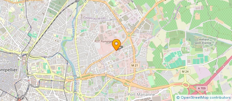 localisation de l'entreprise FEDERATION DEPARTEMENTALE DES ASSOCIATIONS ADMR DE L'HERAULT à MONTPELLIER