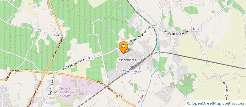 localisation de l'entreprise FEDERATION DEPARTEMENTALE DES CALANDRETAS DU TARN à ALBI
