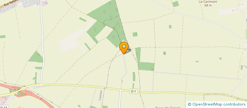 localisation de l'entreprise FEDERATION DEPARTEMENTALE DES CHASSEURS  LAMOTTE-BREBIERE