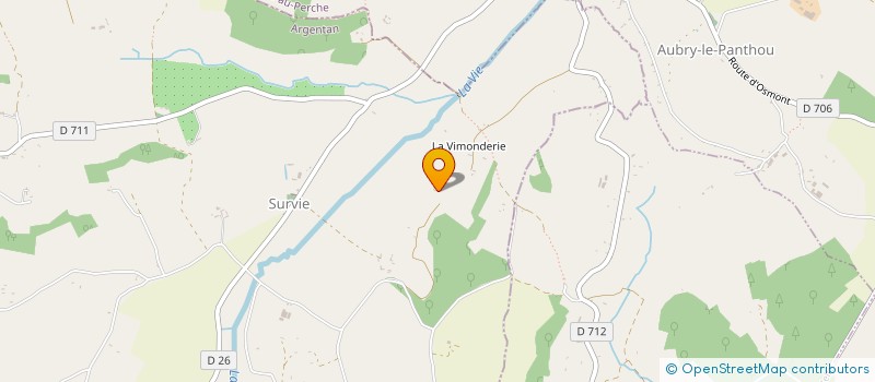 localisation de l'entreprise FEDERATION DEPARTEMENTALE DES CHASSEURS DE L'ORNE à GOUFFERN EN AUGE