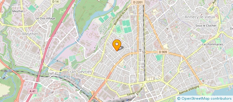 localisation de l'entreprise FEDERATION DEPARTEMENTALE DES CUMA  ANNECY