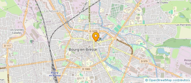 localisation de l'entreprise FEDERATION DEPARTEMENTALE DES CUMA à BOURG-EN-BRESSE
