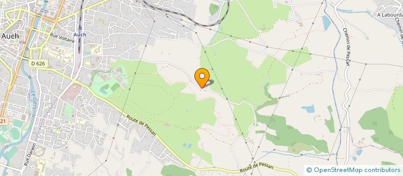 localisation de l'entreprise FEDERATION DEPARTEMENTALE DES FRANCAS  AUCH