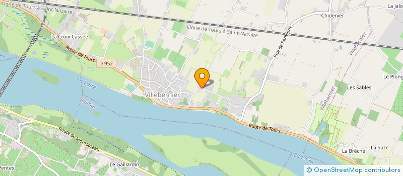 localisation de l'entreprise FEDERATION DEPARTEMENTALE DES GROUPEMENTS DE DEFENSE DES CULTURES  VILLEBERNIER