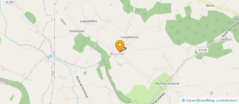 localisation de l'entreprise FEDERATION DEPARTEMENTALE DES GROUPES DE DEVELOPPEMENT AGRICOLE ET RURAL 47  VILLEREAL